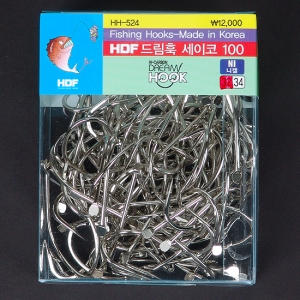해동조구 드림훅 세이코 100개입 바늘(HH-524,558)[대구,농어,칼치] 제품이미지