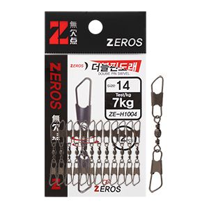 제로스(ZEROS) 더블 핀도래 ZE-H1004 제품이미지