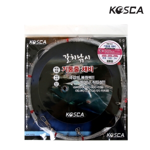 코스카 갈치낚시 기둥줄채비 투명 40호 MADE IN KOREA 제품이미지